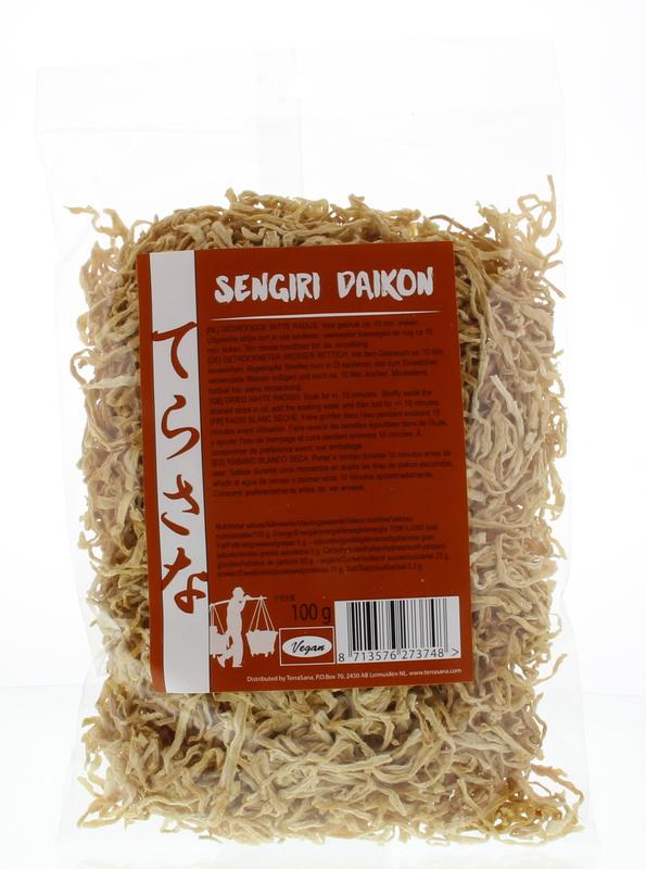 Ts Import Sengiri Daikon Radijs Gedroogd