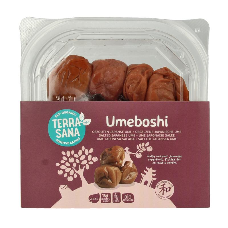 Terrasana Umeboshi Gezoute Japanse Abrikozen Bio