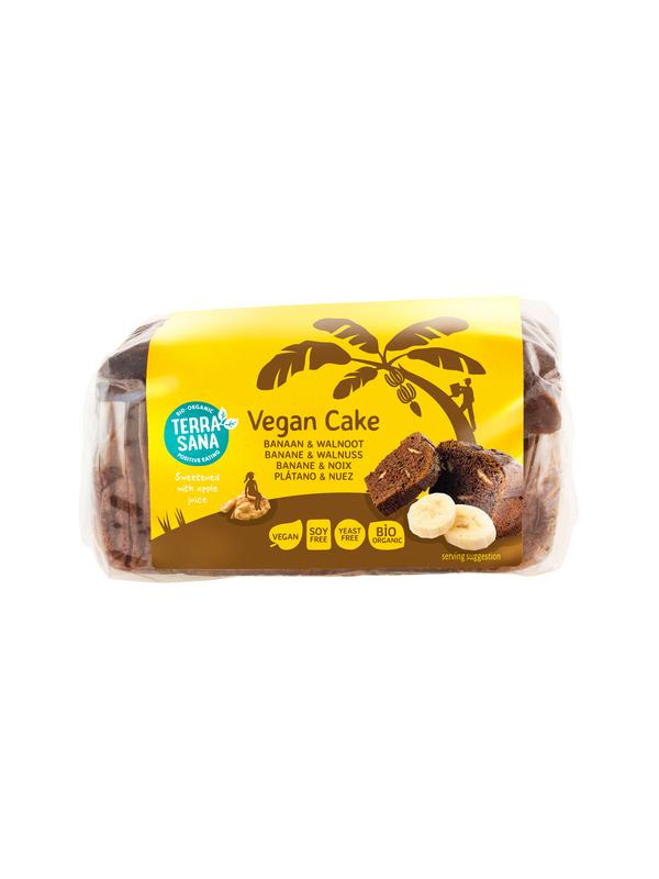 Terrasana Vegan Cake Banaan & Walnoot Bio