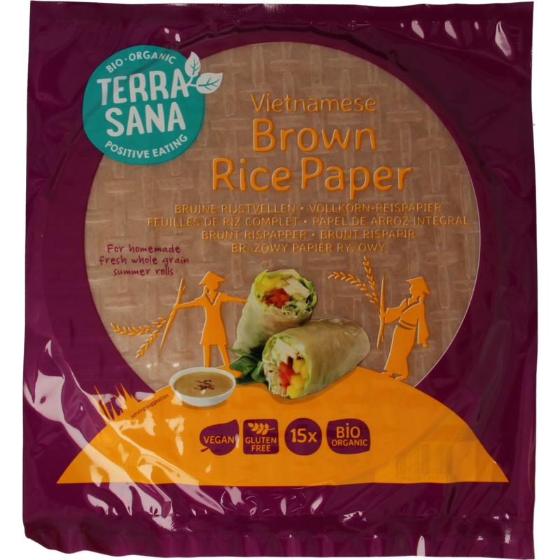 Terrasana Vietnamese Bruine Rijstvellen Bio