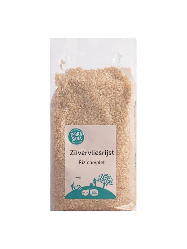 Terrasana Zilvervliesrijst Rond Bio