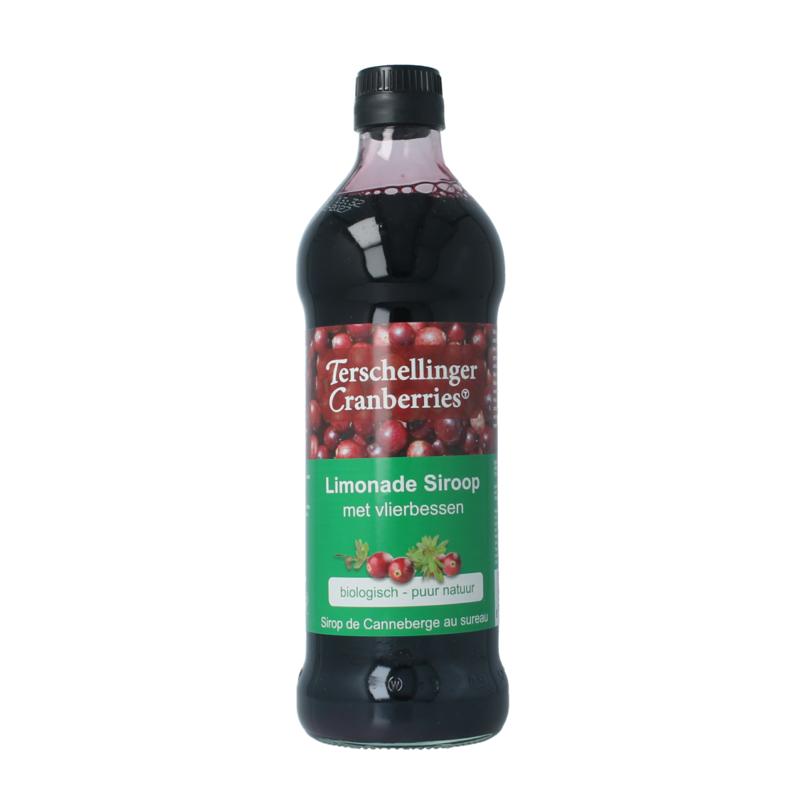 Terschellinger Cranberry-Vlierbes Siroop Bio