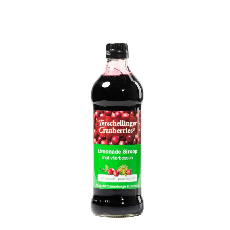 Terschellinger Cranberry-Vlierbes Siroop Bio