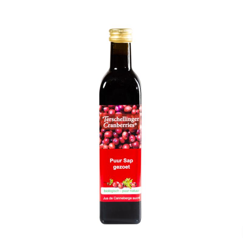 Terschellinger Cranberrysap Gezoet Bio