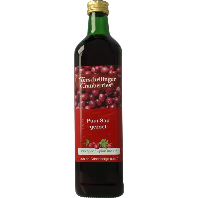 Terschellinger Cranberrysap Gezoet Bio