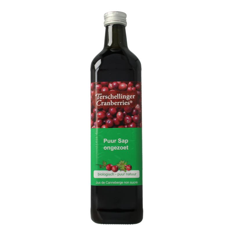 Terschellinger Cranberrysap Ongezoet Bio