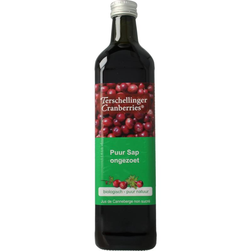 Terschellinger Cranberrysap Ongezoet Bio