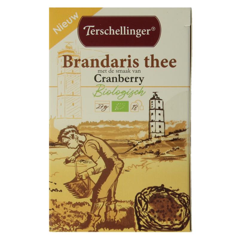 Terschellinger Zwarte Thee Cranberry Bio