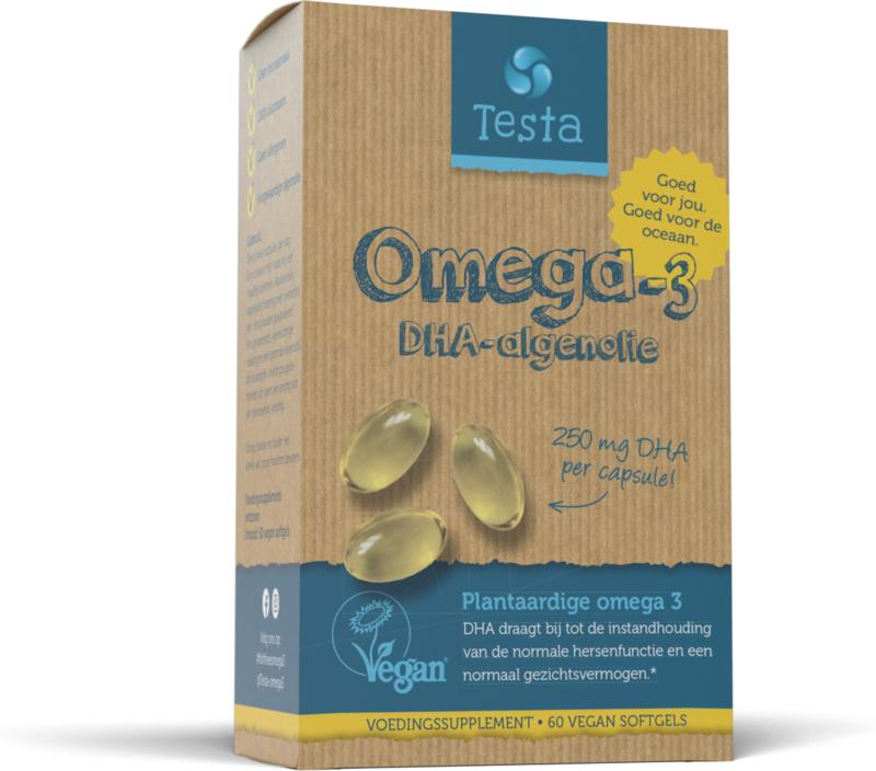 Testa Omega 3 Algenolie 250Mg Dha Vegan Nl