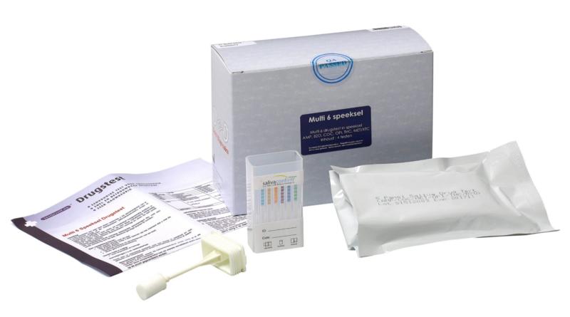 Testjezelf.Nu Multidrugtest 6 Speeksel Kit