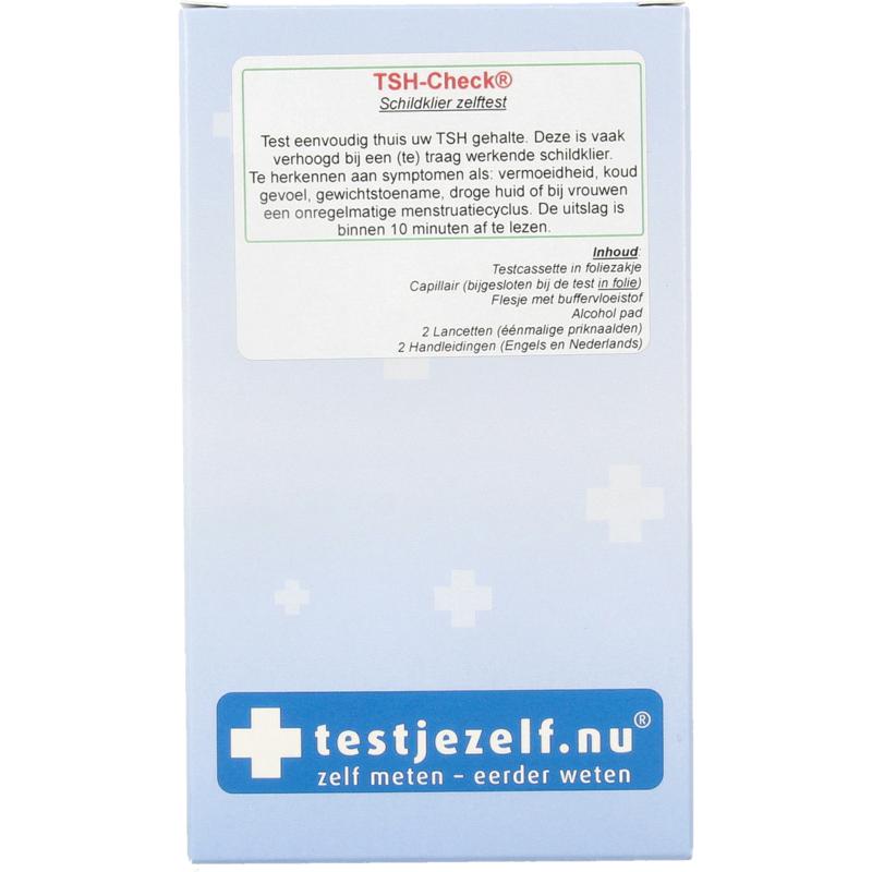 Testjezelf.Nu Schildklier Bloed Zelftest