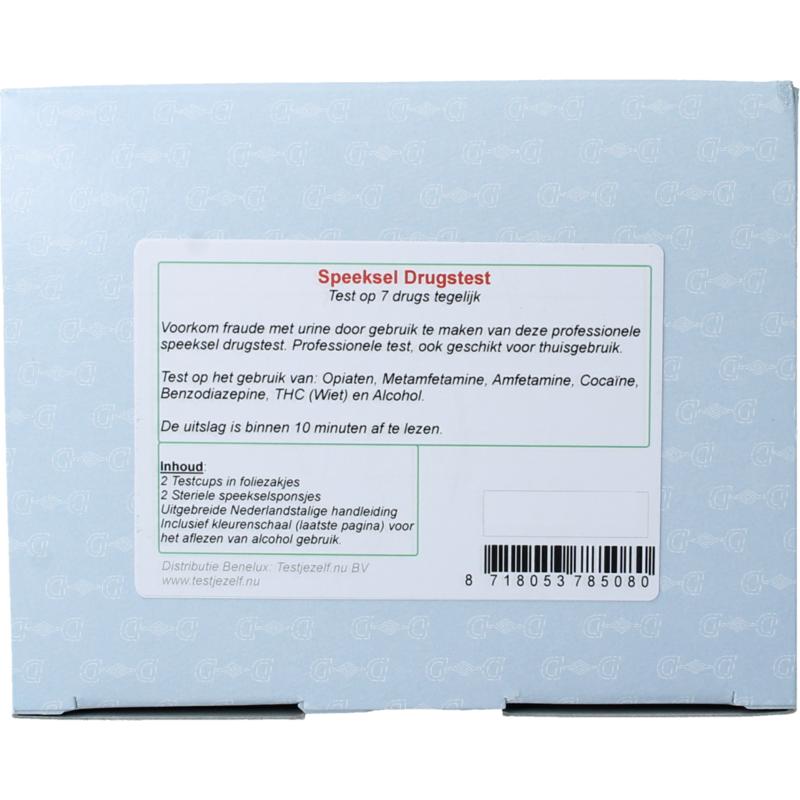 Testjezelf.Nu Speeksel Drugstest 7