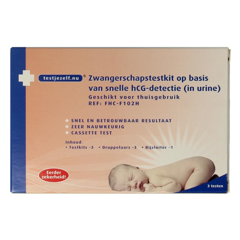 Testjezelf.Nu Zwangerschapstest Casette