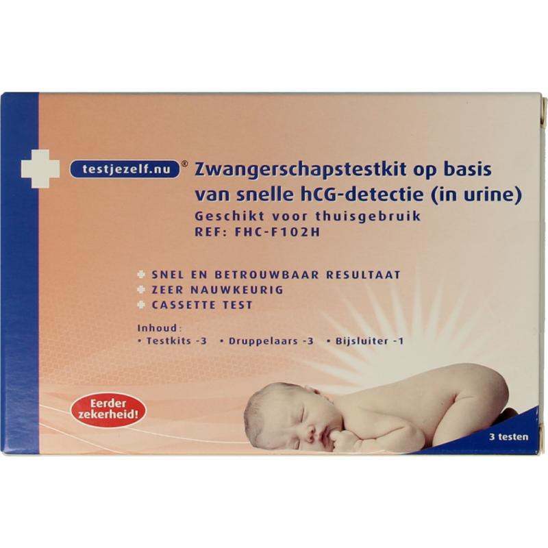 Testjezelf.Nu Zwangerschapstest Casette