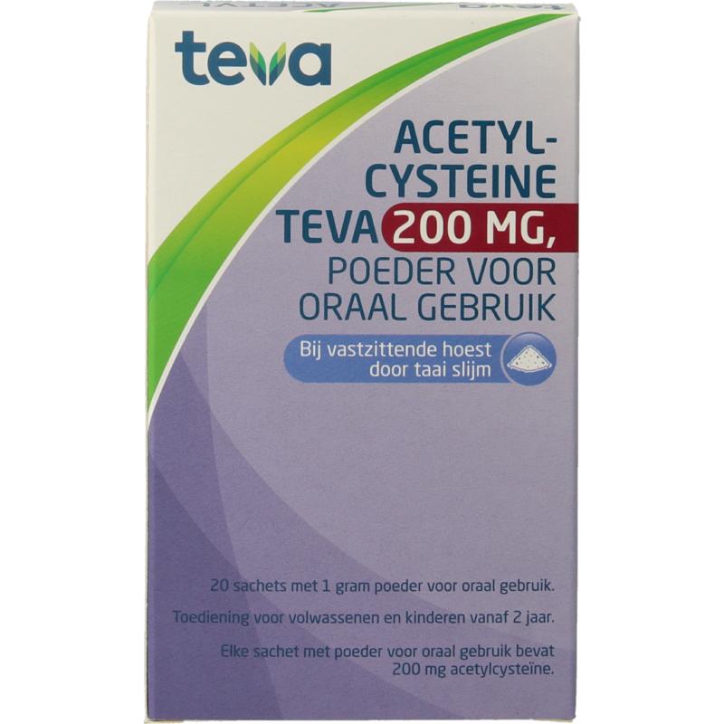 Teva Acetylcysteine 200Mg