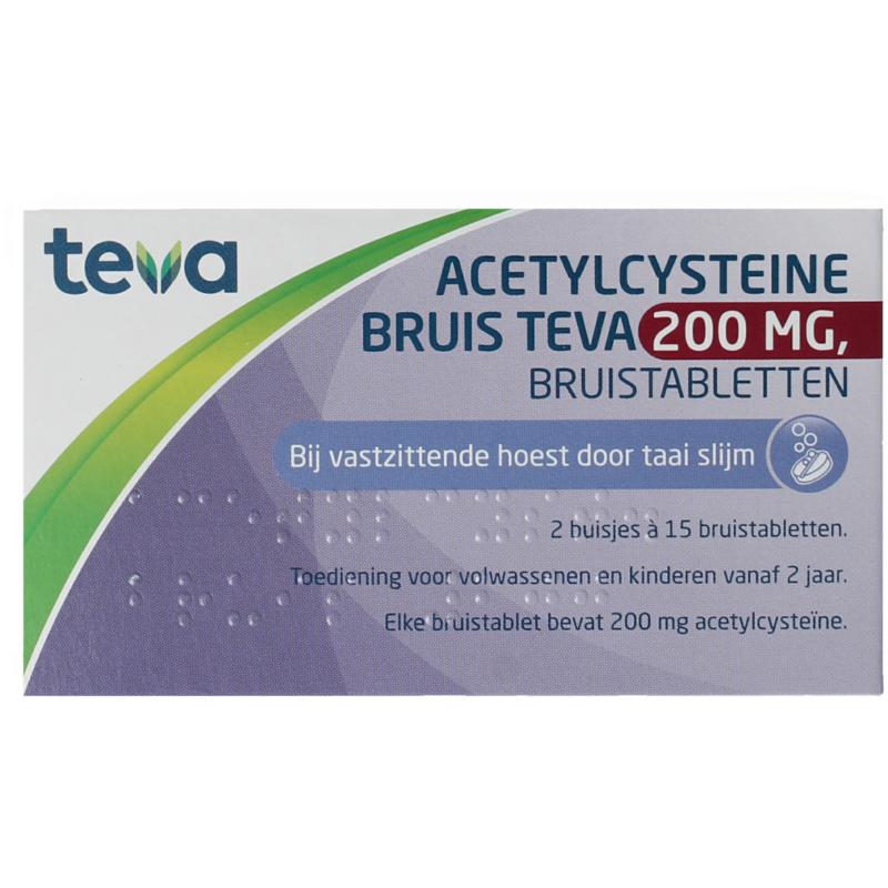 Teva Acetylcysteine 200Mg