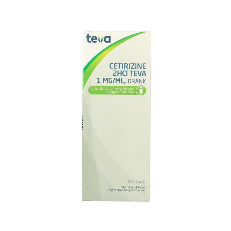 Teva Cetirizine 2Hcl 1Mgml