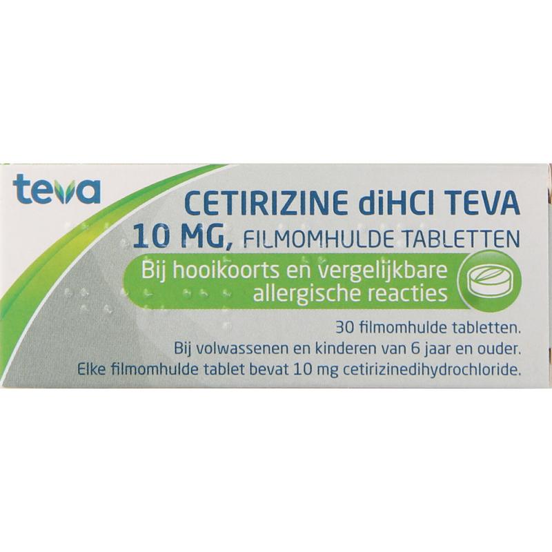Teva Cetirizine Dihcl 10Mg