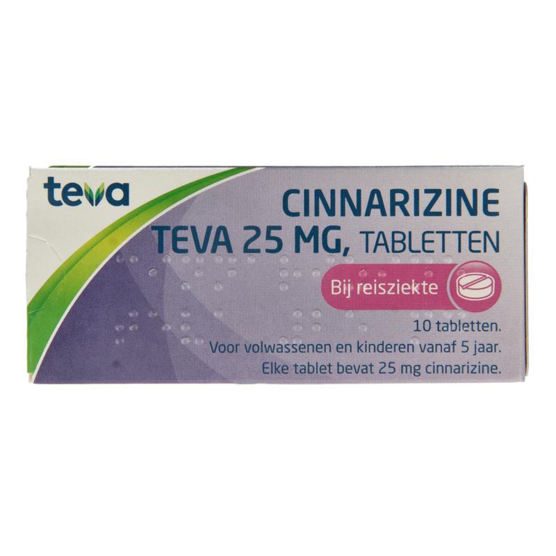 Teva Cinnarizine 25Mg