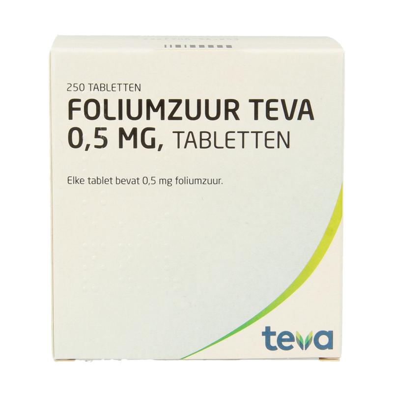 Teva Foliumzuur 0.5
