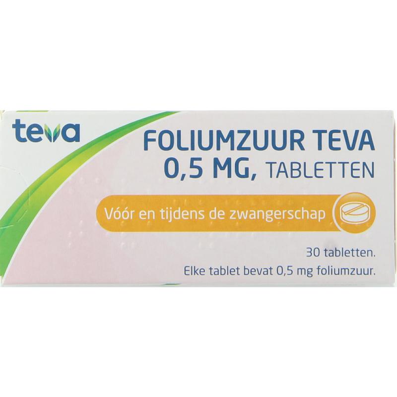 Teva Foliumzuur 0.5