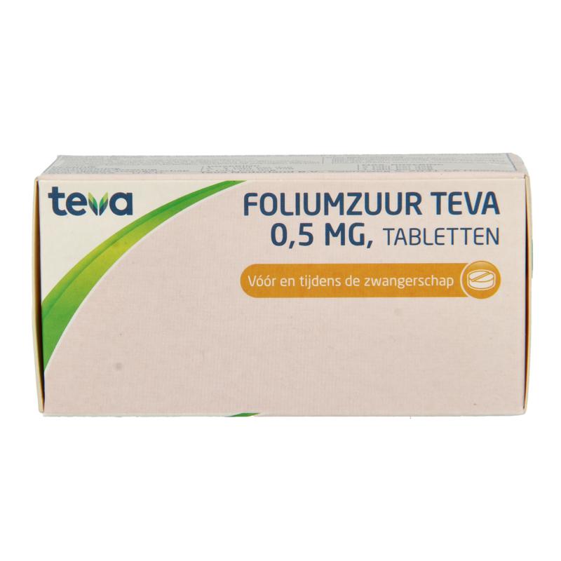 Teva Foliumzuur 0.5Mg