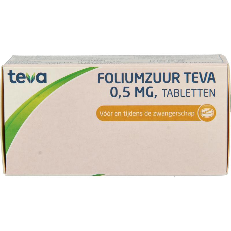 Teva Foliumzuur 0.5Mg