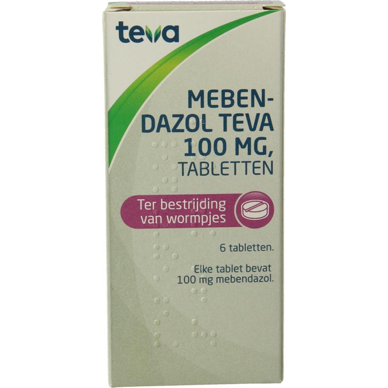 Teva Mebendazol 100Mg