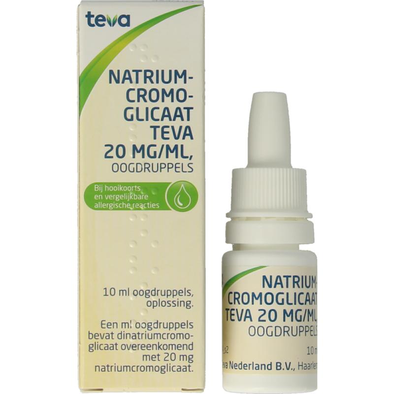 Teva Natriumcromoglicaat 20Mg Oogdruppels