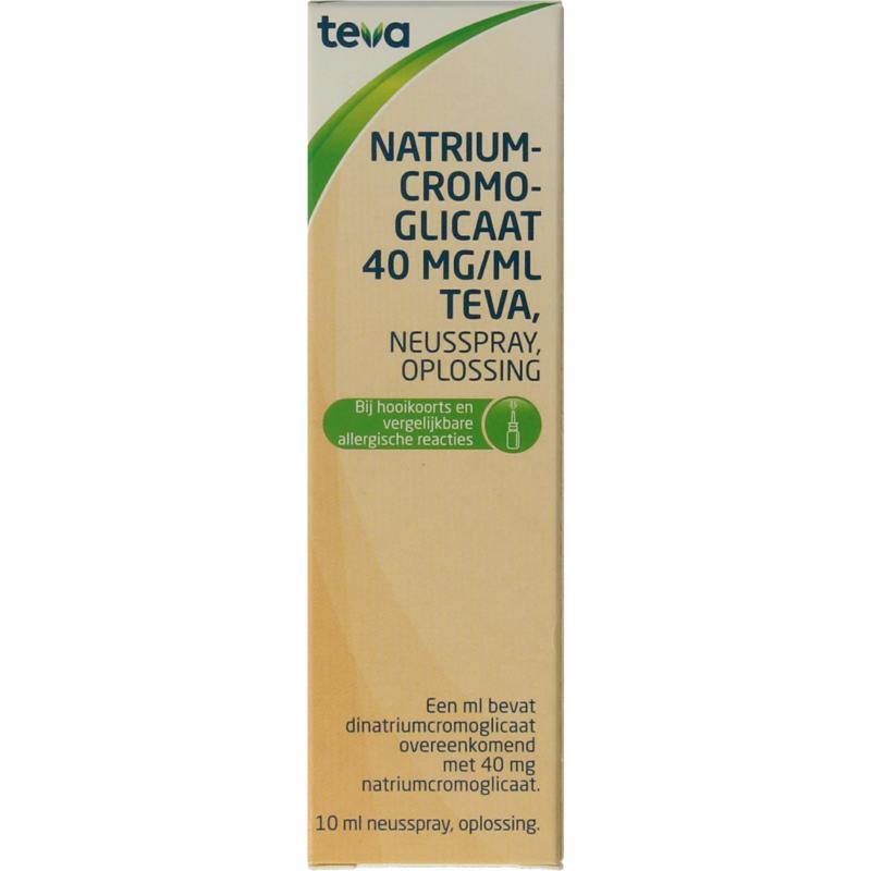 Teva Natriumcromoglicaat 40Mg Neusspray