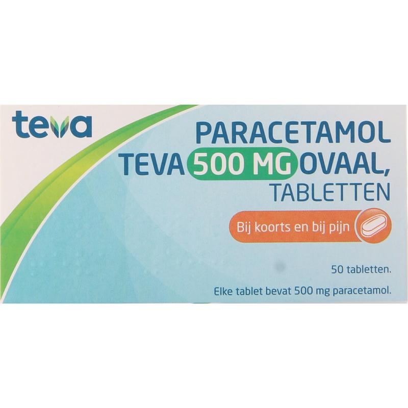 Teva Paracetamol 500Mg Ovaal