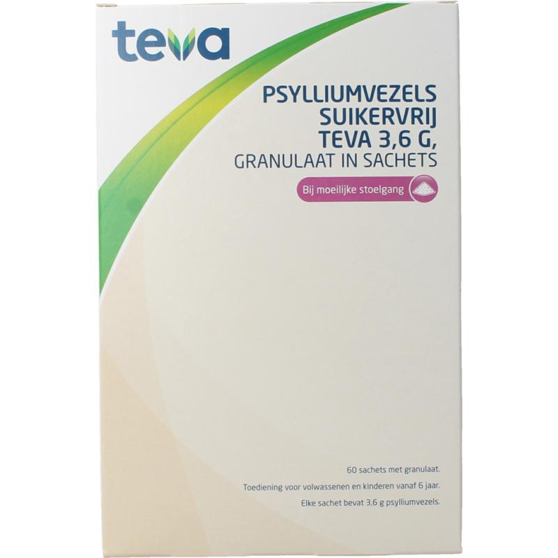 Teva Psylliumvezels Granulen Suikervrij