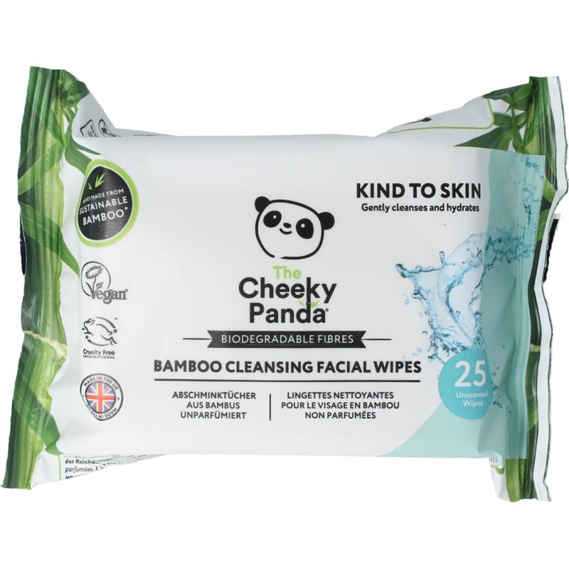 The Cheeky Panda Bamboe Gezichtsreinigingsdoekjes Parfumvrij