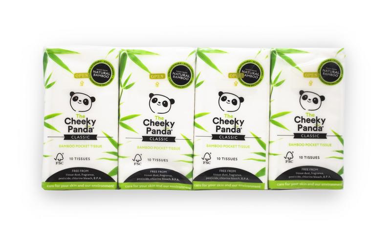 The Cheeky Panda Bamboo Zakdoekjes 8 X 10 Stuks