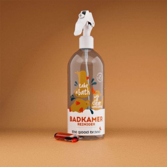 The Good Brand Badkamerreiniger Sprayflacon + 1 Pod