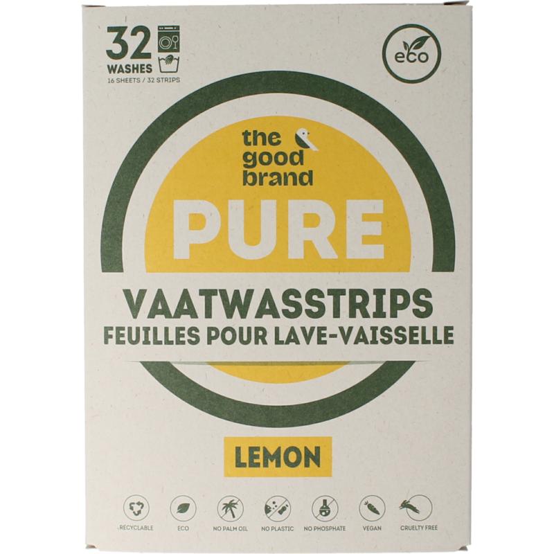 The Good Brand Vaatwasstrips Lemon
