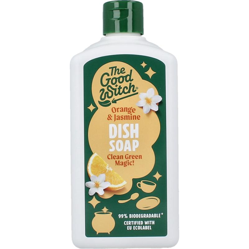 The Good Witch Afwasmiddel Sinaasappel Jasmijn
