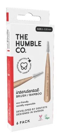The Humble Co Interdental Borstel 0.50 Mm Rood