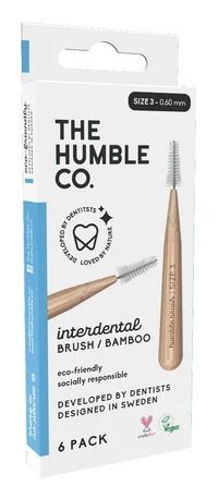 The Humble Co Interdental Borstel 0.60 Mm Blauw