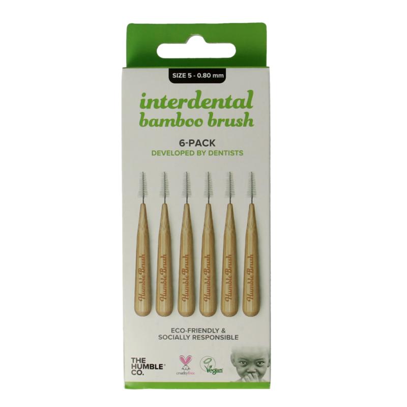 The Humble Co Interdental Borstel 0.80 Mm Groen