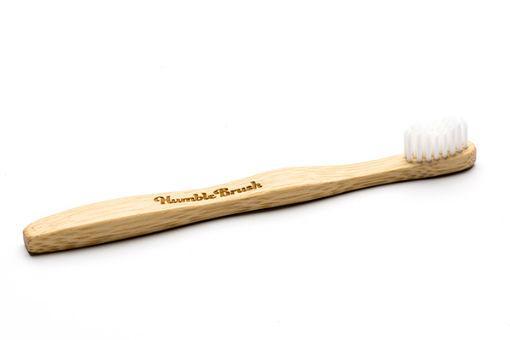 The Humble Co Tandenborstel Bamboe Kids Wit Brush Soft