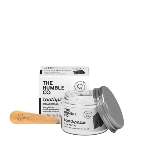 The Humble Co Tandpasta Potje Charcoal