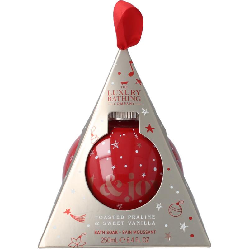 The Luxury Bath Comfort & Joy Bath Soak Bauble