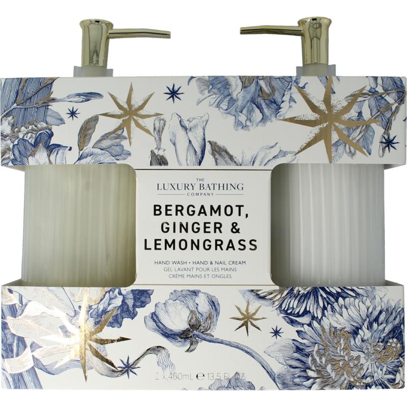 The Luxury Bath Heavenly Hands Wash & Hand Nail Cream Dispenser