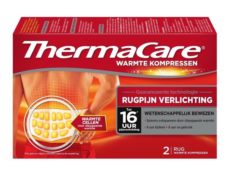 Thermacare Rugpijn Verlichting Warmte Kompres