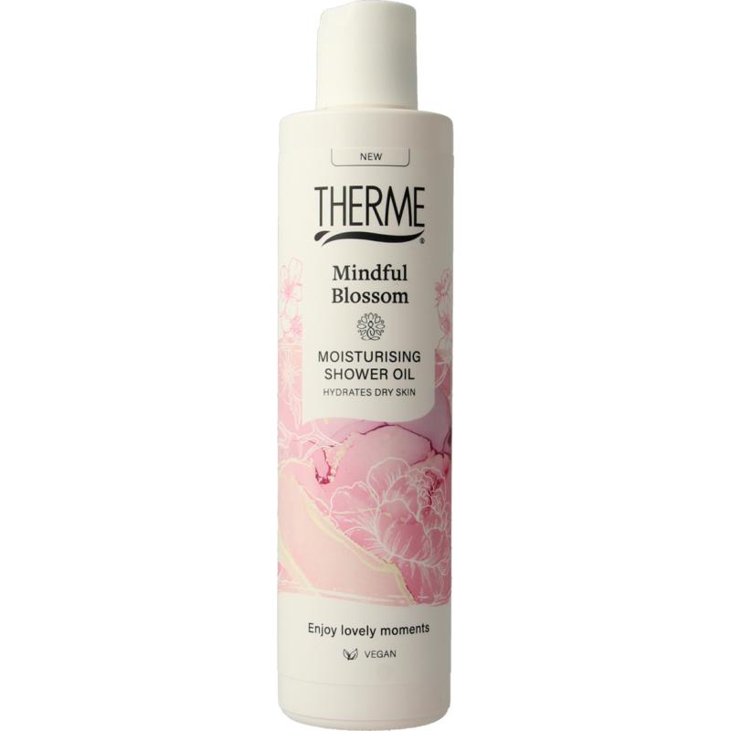 Therme Mindful Blossom Moisturising Shower Oil