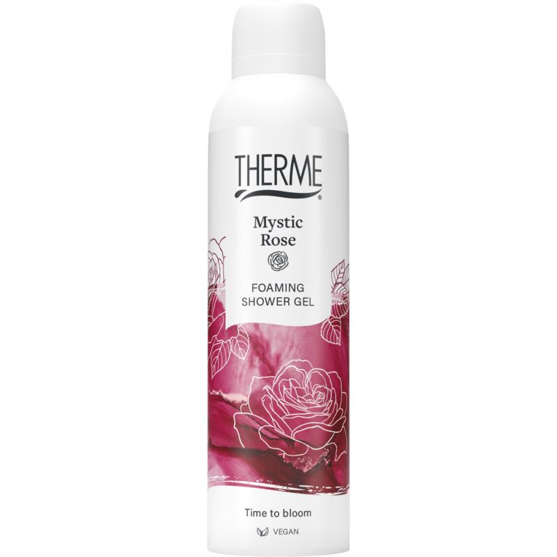 Therme Mystic Rose Foam Showergel