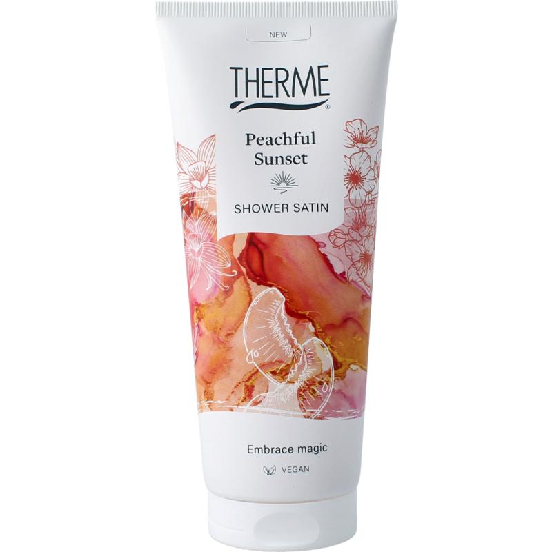Therme Peachful Sunset Shower Satin