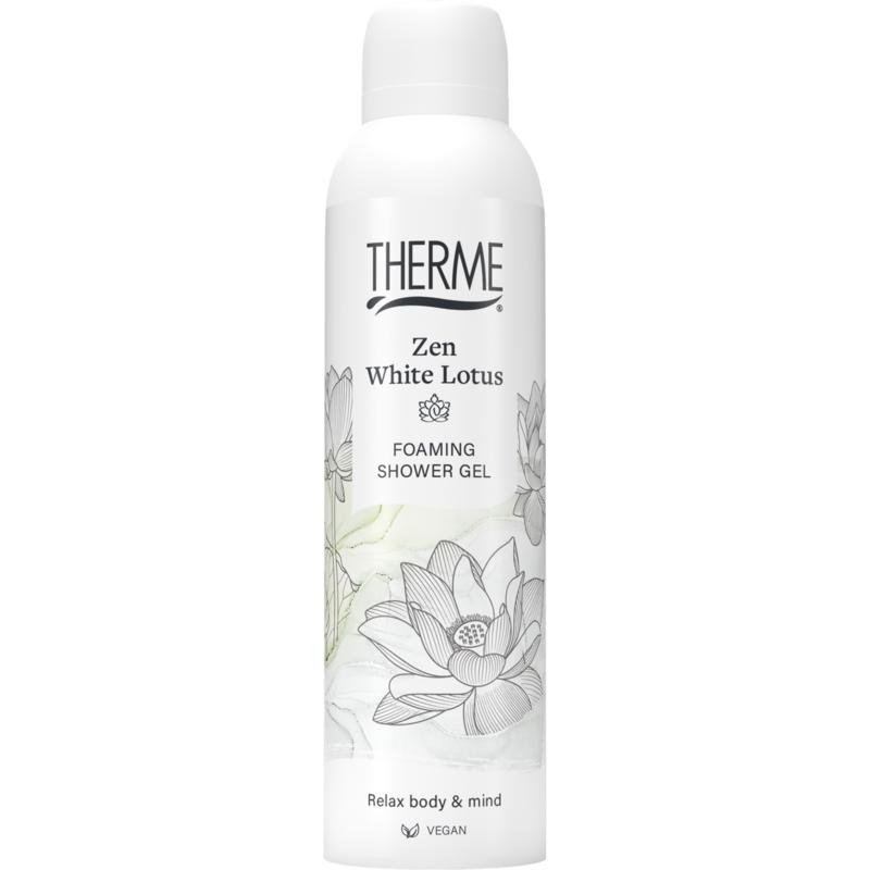 Therme Zen White Lotus Foaming Showergel