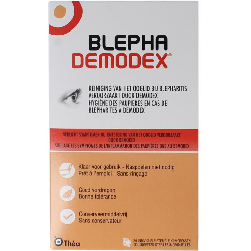 Blephademodex Reinigingstissues